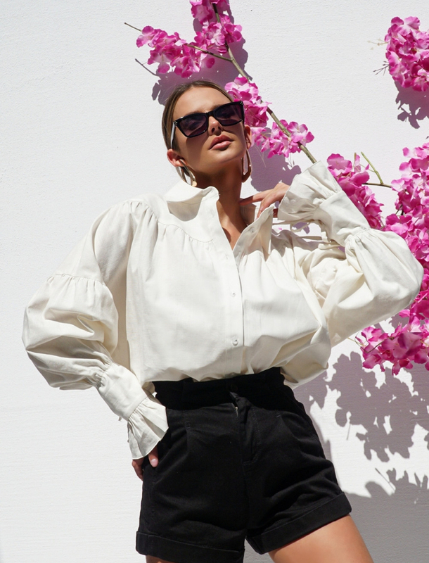 KENDALL shirt white