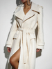 Coat LE LONG ecru
