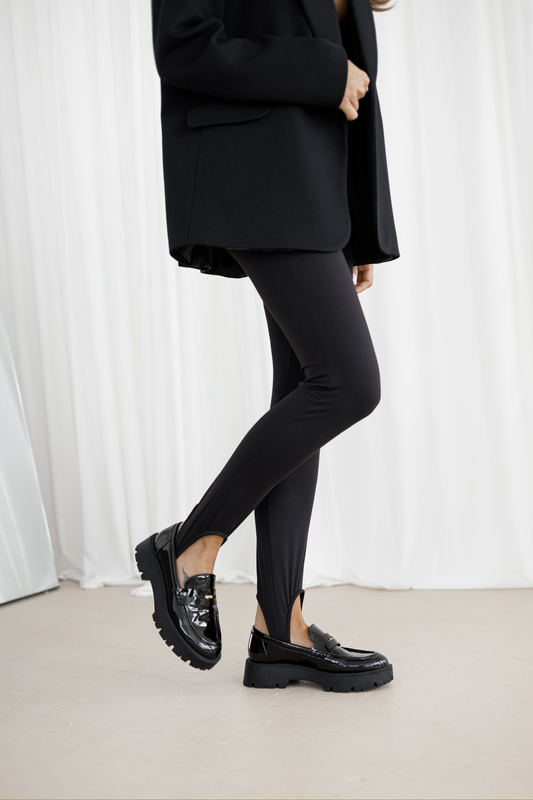 Legginsy narciarki ZOE czarne