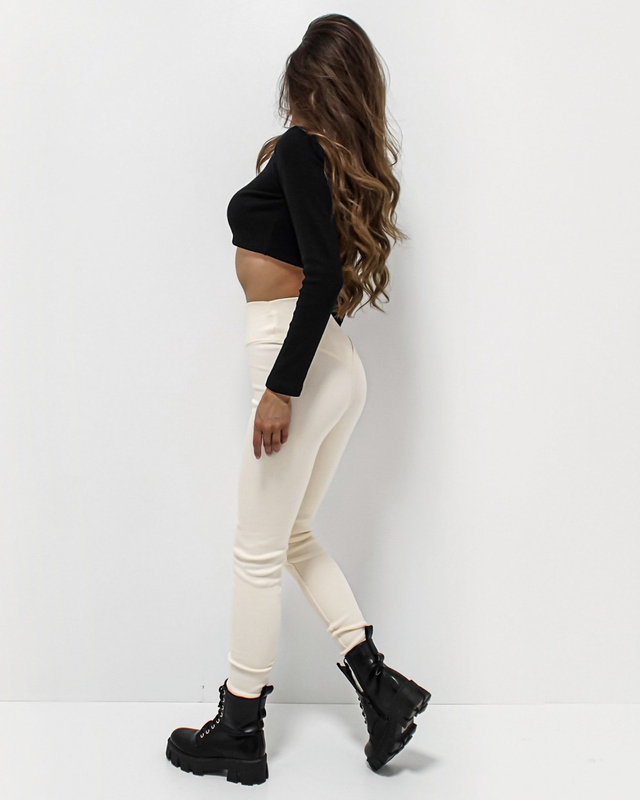 Leggings HYPNOTIZED ME ecru