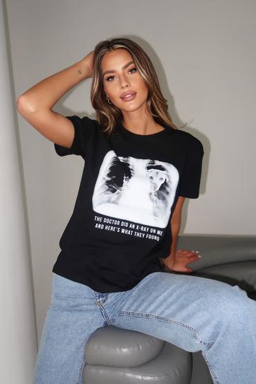 T-shirt DOG czarny