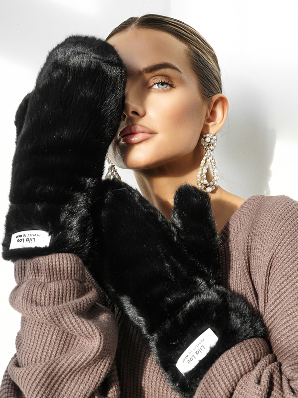 Rękawiczki SNOW czarne