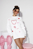 CANDY white sweatshirt