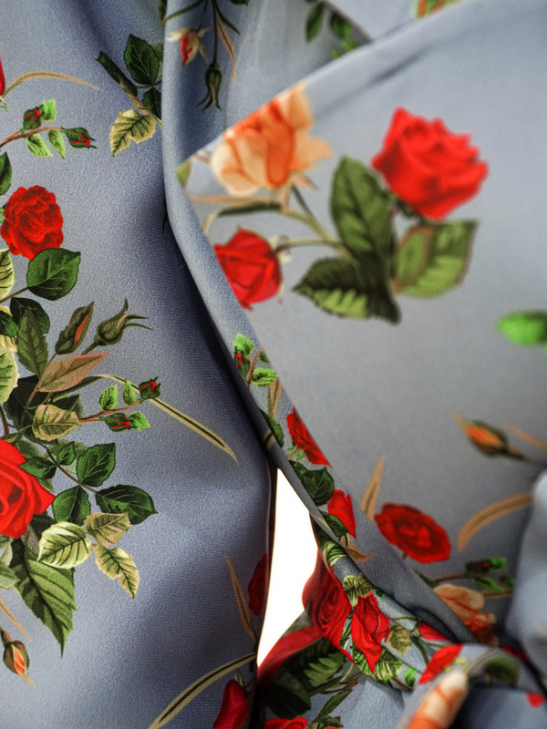 Jacket ABOUT YOU blue roses