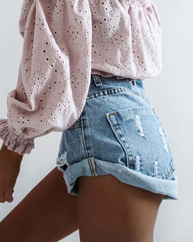 Spodenki Jeans Blue