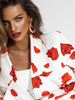 Jacket ABOUT YOU roses white