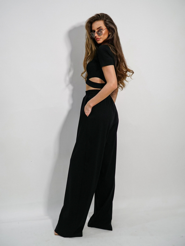 BLUE IVY black set