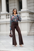 CAMILLA green shirt with flowers