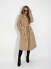 ON THE WAY camel coat