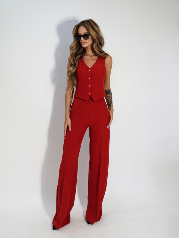 KAREN vest red