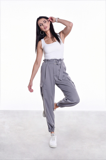 BAY grey combat pants