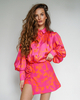 ROSE PINK-ORANGE skirt-shorts