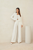 BEYONCE off white suit