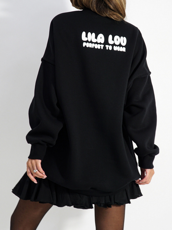 CASETTE sweatshirt black