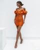 LETA orange dress