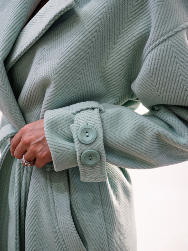 Płaszcz CITY pistacja