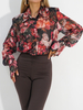 CAMILLA shirt pink flowers
