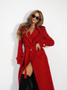 LE LONG coat red