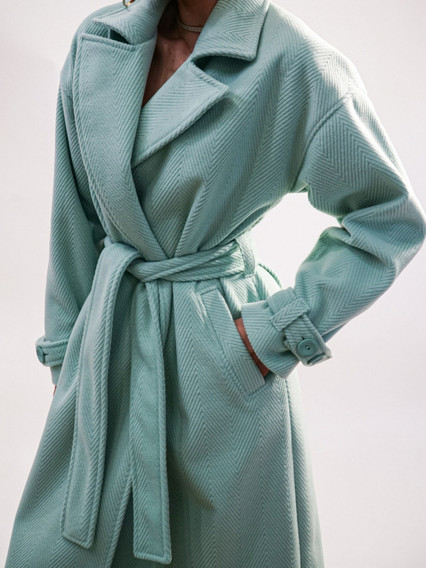 Płaszcz CITY pistacja