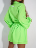 Komplet VICKY neon zielony