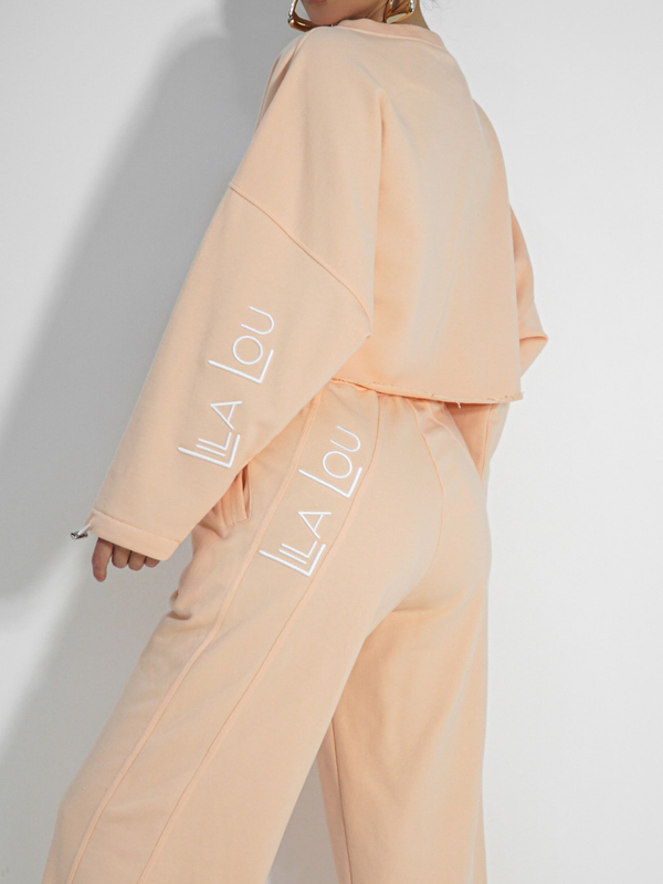 ALEX peach tracksuit