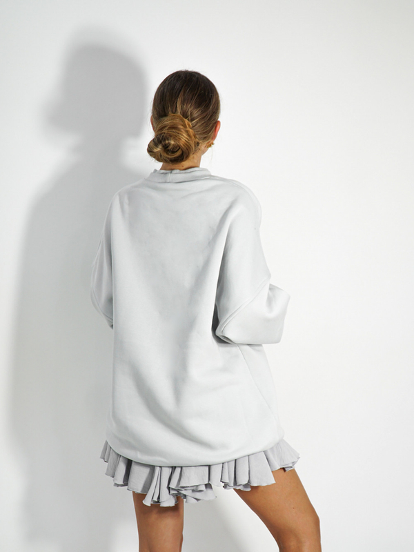LUCKY sweatshirt light grey