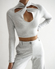 Top HOT IN HERE grey