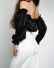 Spanish blouse NALA black