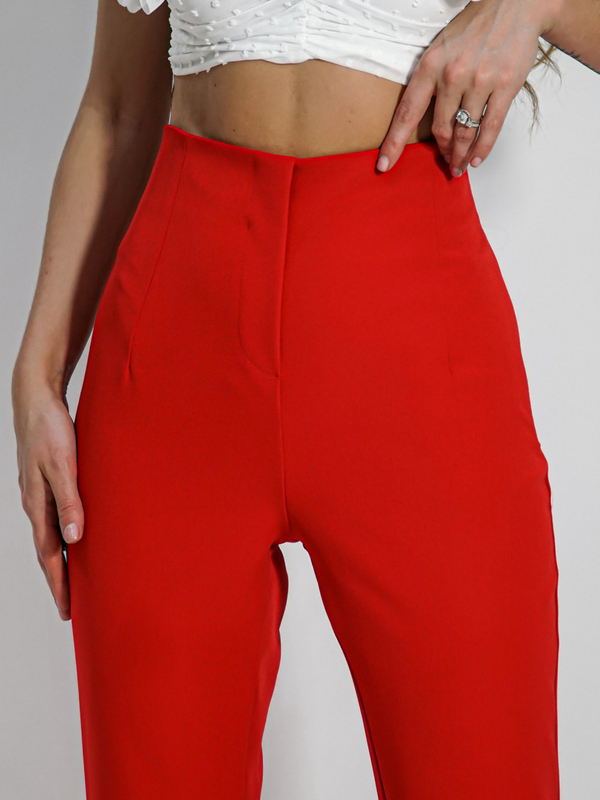 BELL bell bottoms red