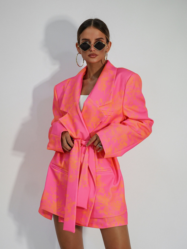 Żakiet ABOUT YOU róż-pomarańcz  