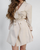 MAN WAS HERE jacket-dress beige