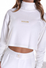 LOLI2 white velour tracksuit