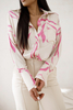 CUBA LIBRE beige and pink shirt