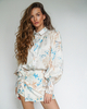 ROSE WHITE-BLUE skirt-shorts
