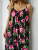 GYPSY black floral dress