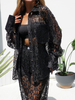 VERSACE black lace set