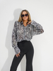 CAMILLA black and white shirt