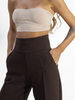 LILA LOU band top beige