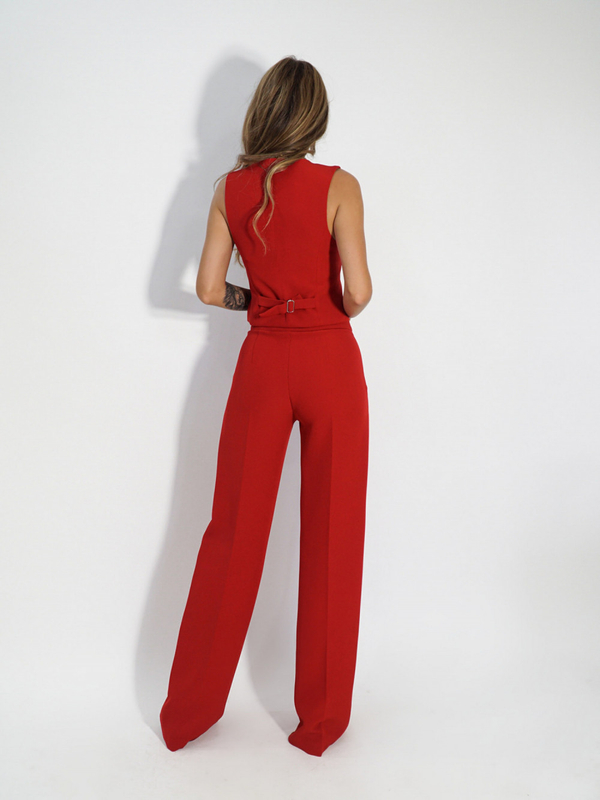 KAREN vest red
