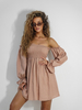 RIPETTI beige dress