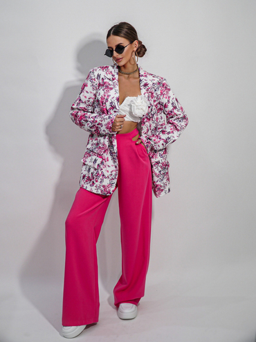 HEELS UP pants fuchsia