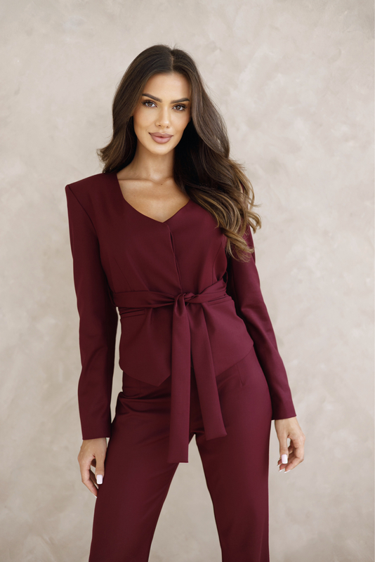 Garnitur GISELLE bordo