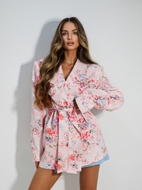 Żakiet ABOUT YOU kwiaty