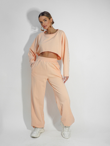 ALEX peach tracksuit
