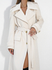 Coat LE LONG ecru