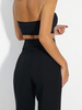 LILA LOU headband top black
