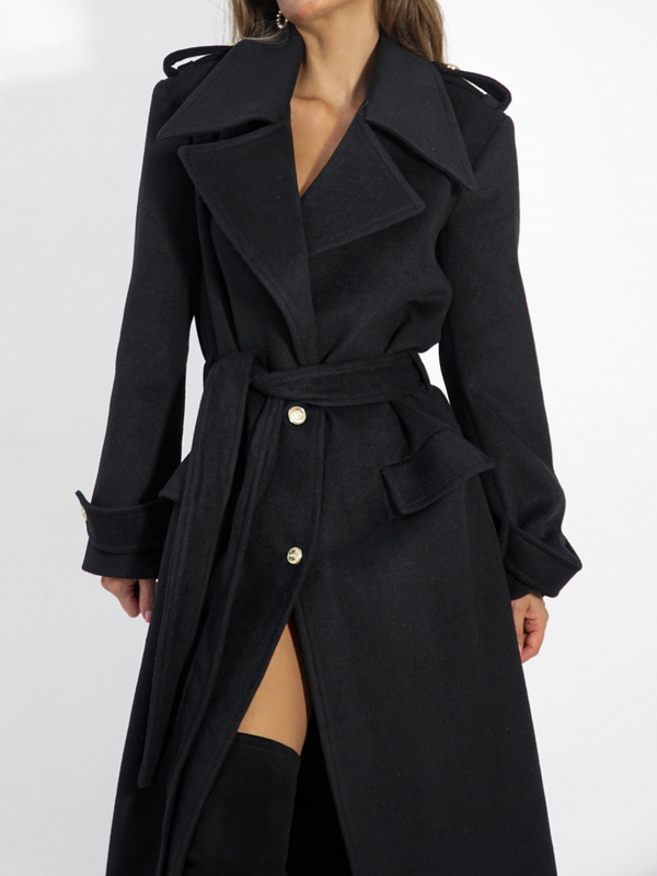 Płaszcz LE LONG czarny