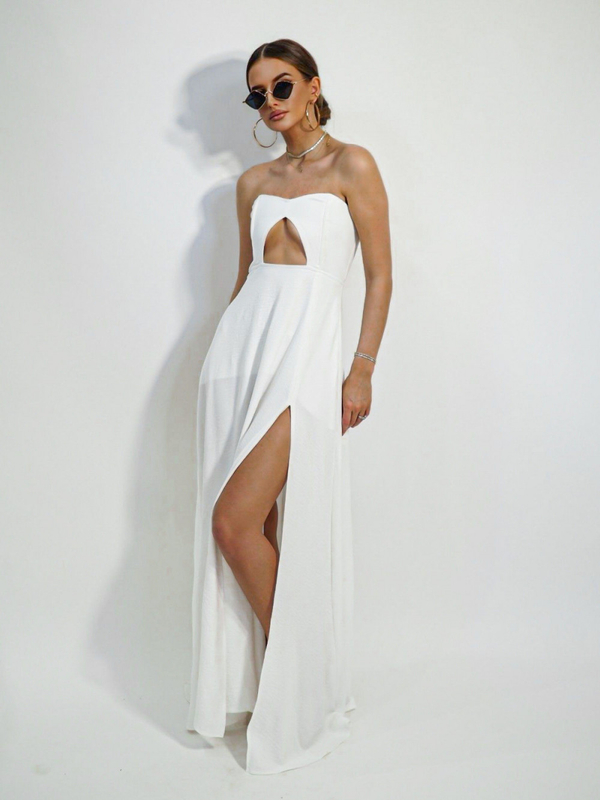 DUA dress white