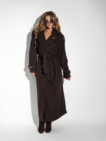 Coat LE LONG ecru