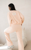 KIM peach tracksuit